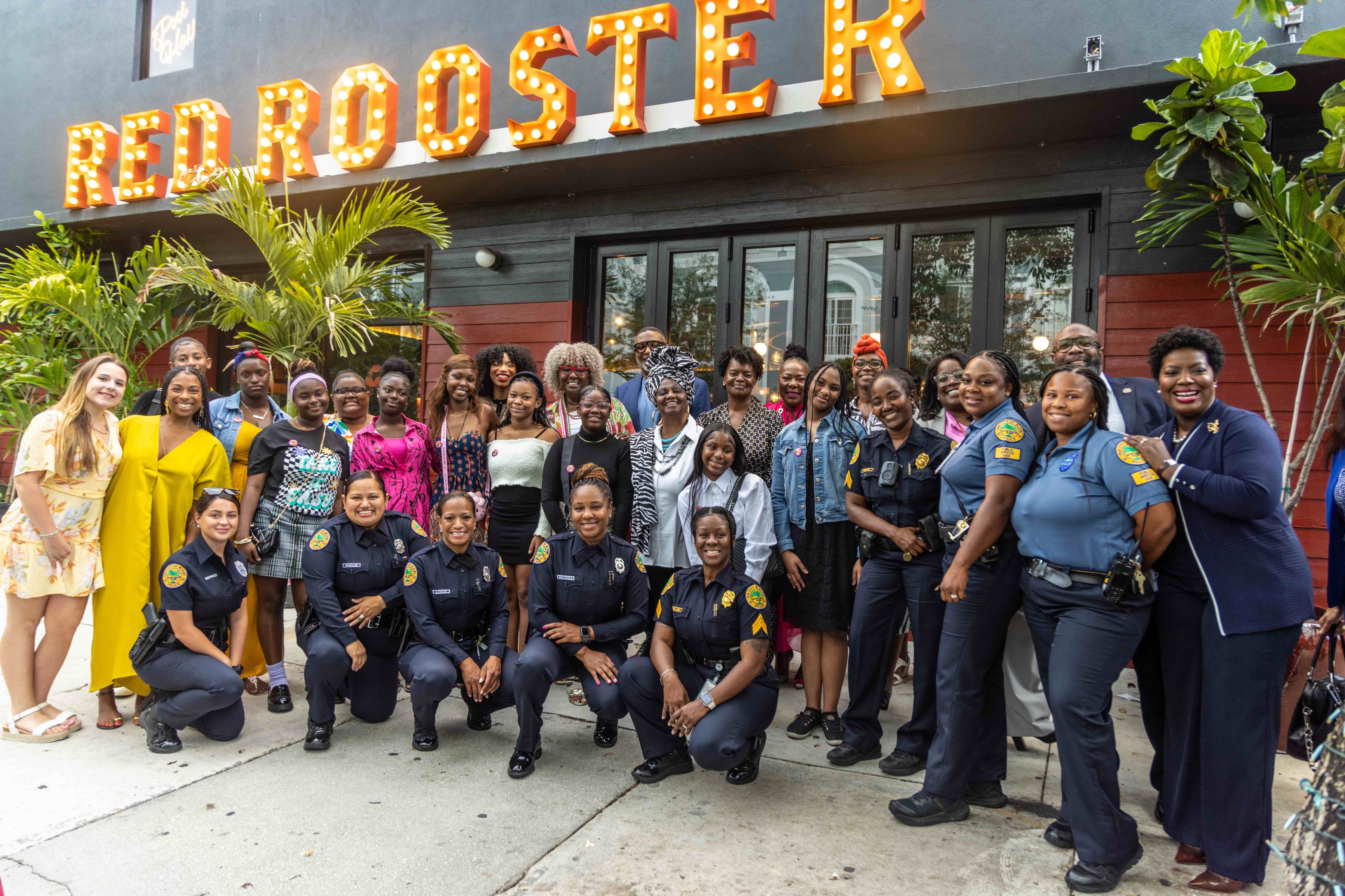 Miami Herald – Girl power on full display at mentorship luncheon with Miami police officers
